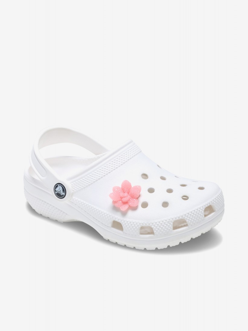 Pin Crocs Jibbitz Flor Rosa Pin Crocs Jibbitz Flor Rosa