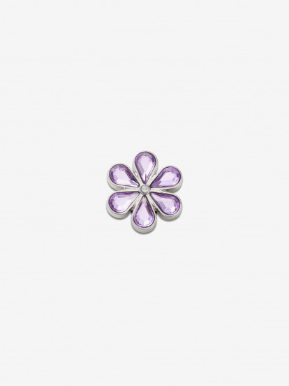 Crocs Purple Daisy Jibbitz