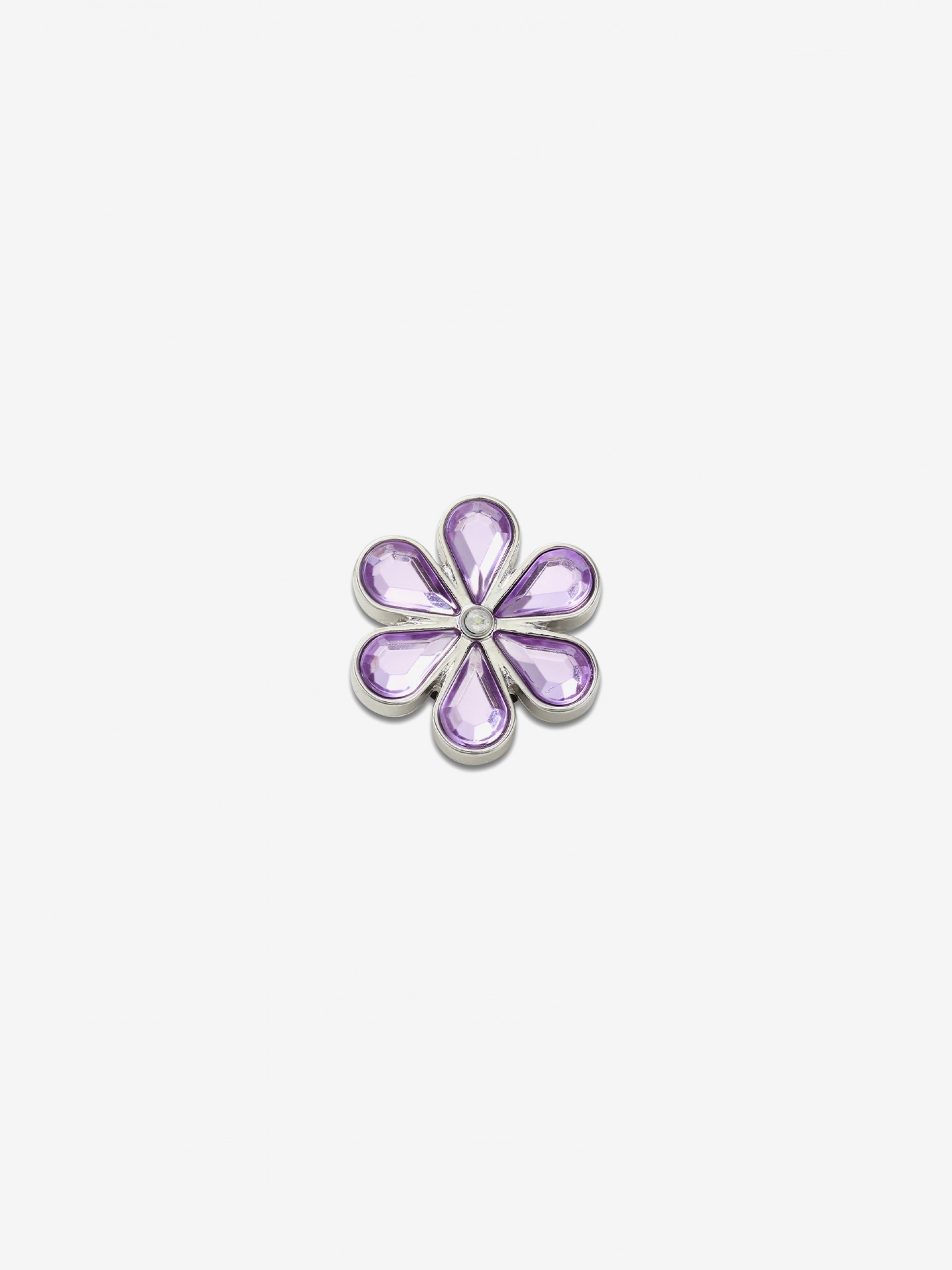 Pin Crocs Jibbitz Margarida Roxa