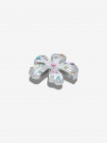 Crocs Silver Flower Jibbitz