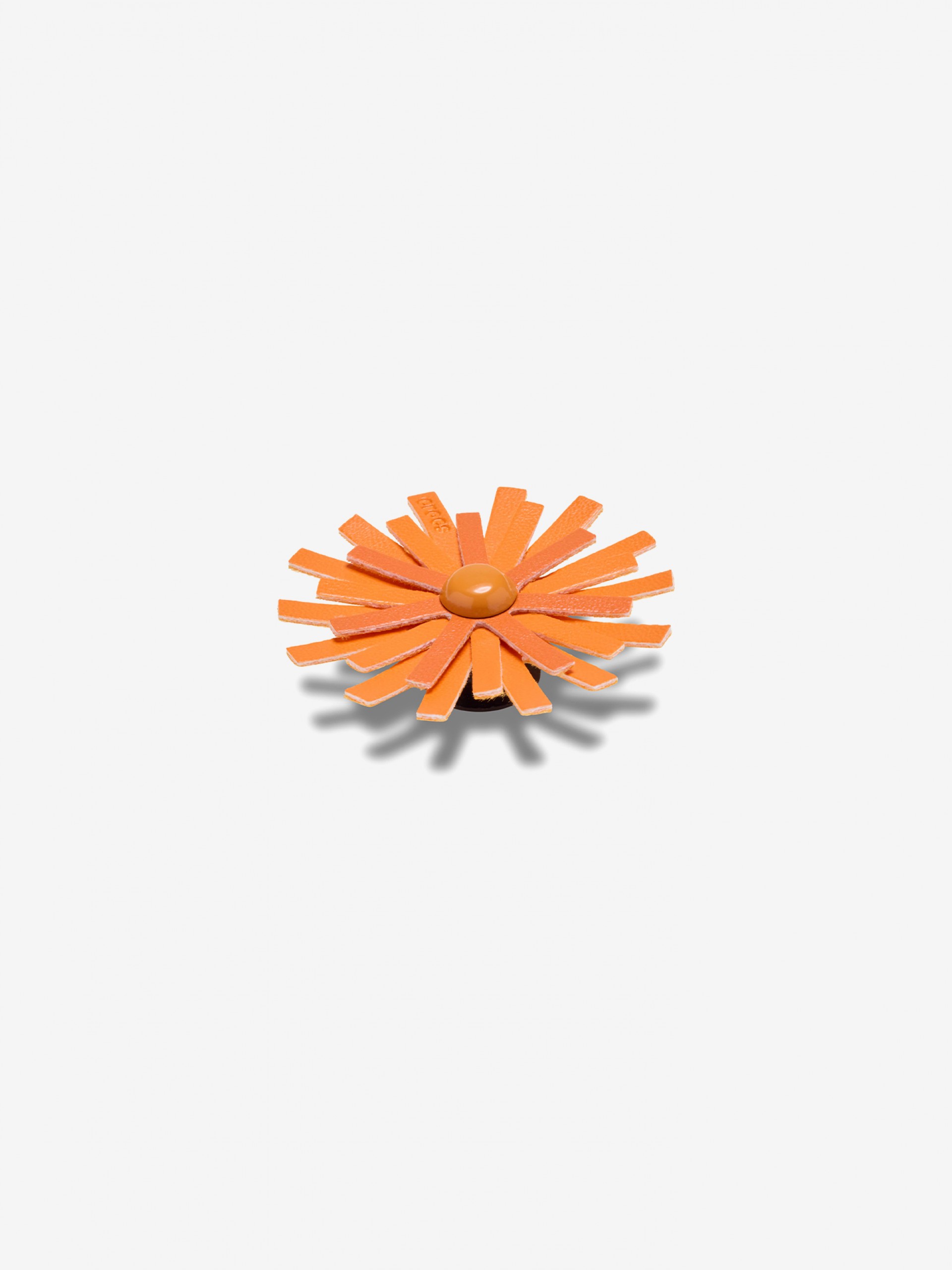 Pin Crocs Jibbitz Flor Laranja