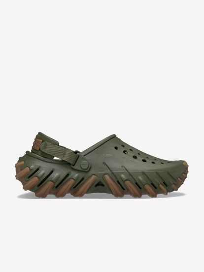 Sandalias Crocs Echo Gum RO Clog Verdes y Camel Sandalias Crocs Echo Gum RO Clog Verdes y Camel