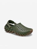 Sandálias Crocs Echo Gum RO Clog Verdes e Camel Sandálias Crocs Echo Gum RO Clog Verdes e Camel