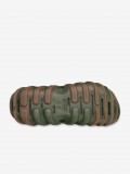 Sandálias Crocs Echo Gum RO Clog Verdes e Camel Sandálias Crocs Echo Gum RO Clog Verdes e Camel