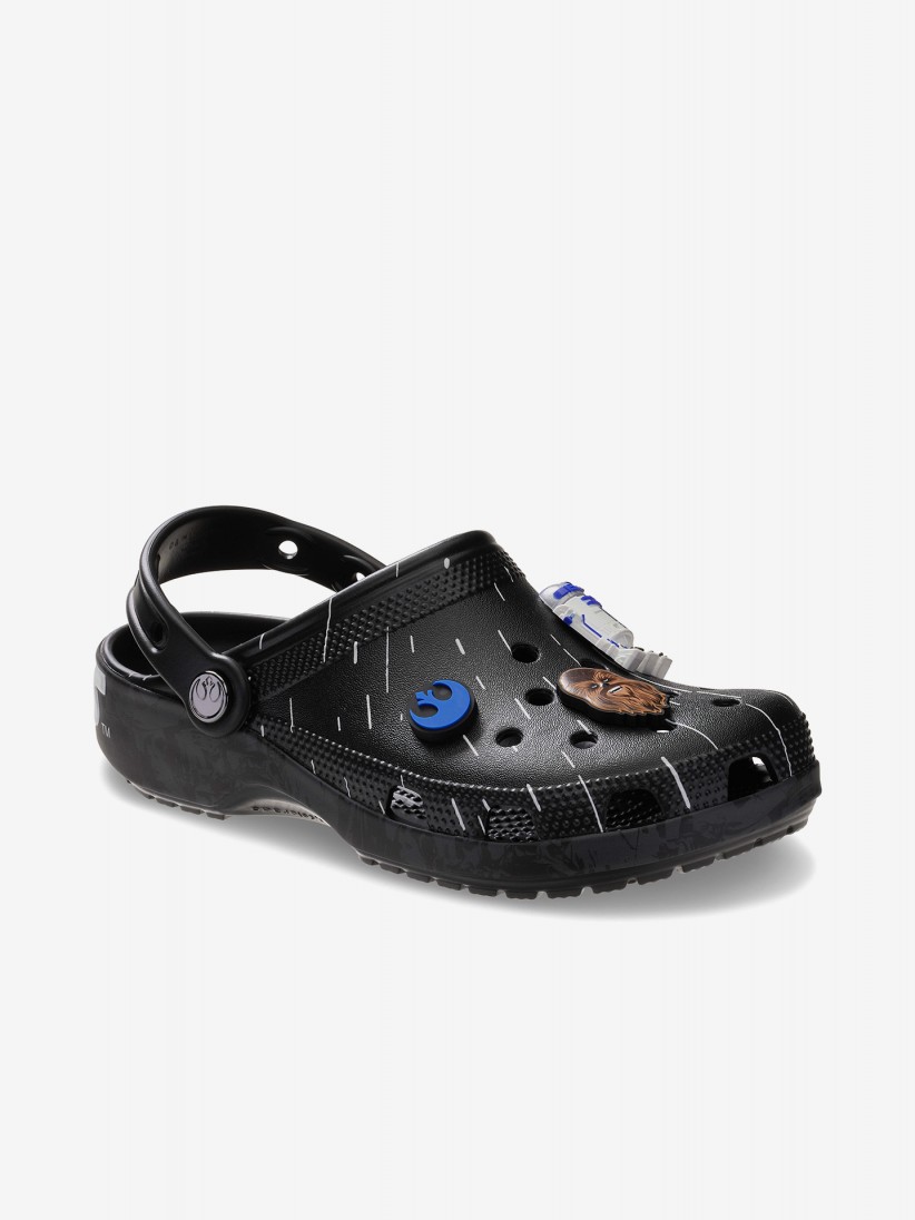 Sandálias Crocs Star Wars Hyperspace Classic Clog Pretas Sandálias Crocs Star Wars Hyperspace Classic Clog Pretas