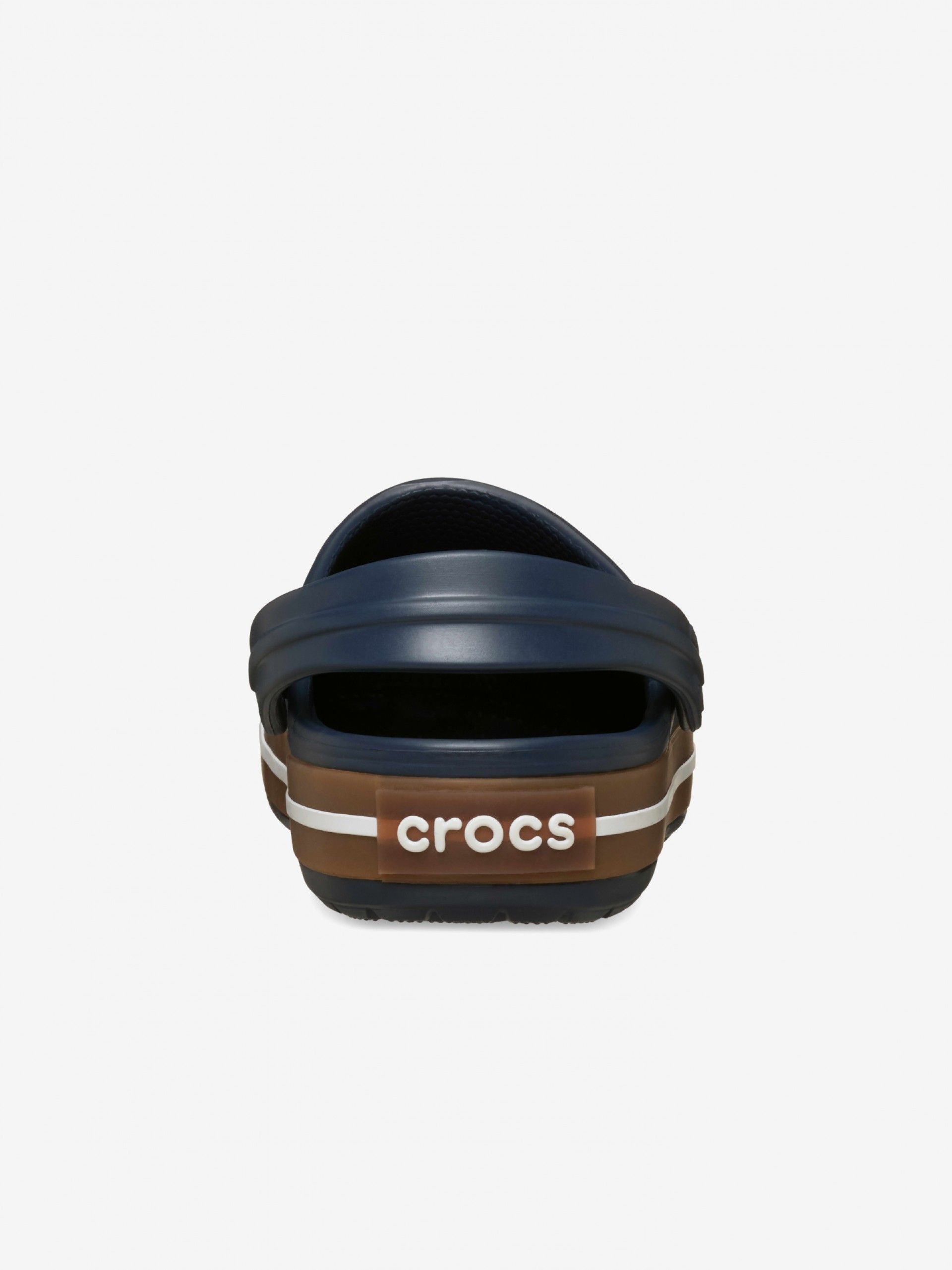 Sandalias Crocs Crocband Gum Clog Azules y Marrones