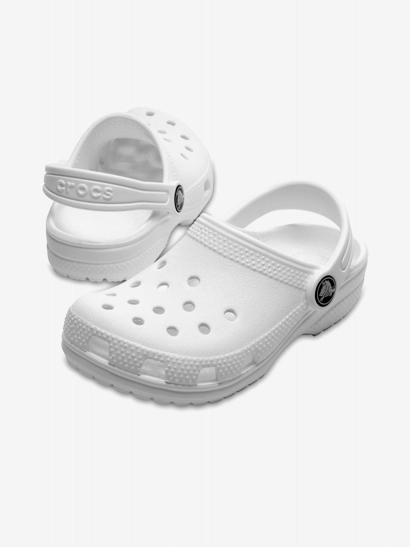 Sandálias Crocs Classic Kids Brancas Sandálias Crocs Classic Kids Brancas