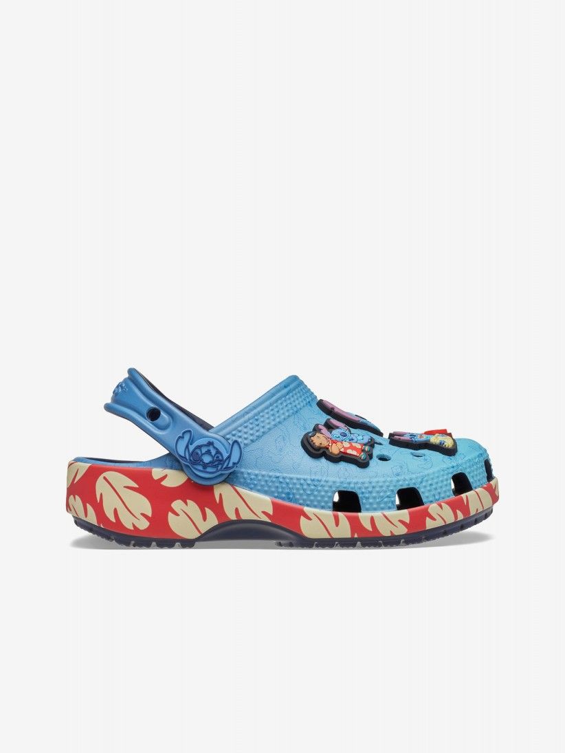 Sandálias Crocs Lilo & Stitch Classic Clog Kids Azuis Sandálias Crocs Lilo & Stitch Classic Clog Kids Azuis