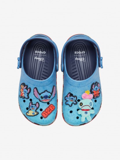Crocs Lilo & Stitch Classic Clog Kids Blue Sandals Crocs Lilo & Stitch Classic Clog Kids Blue Sandals