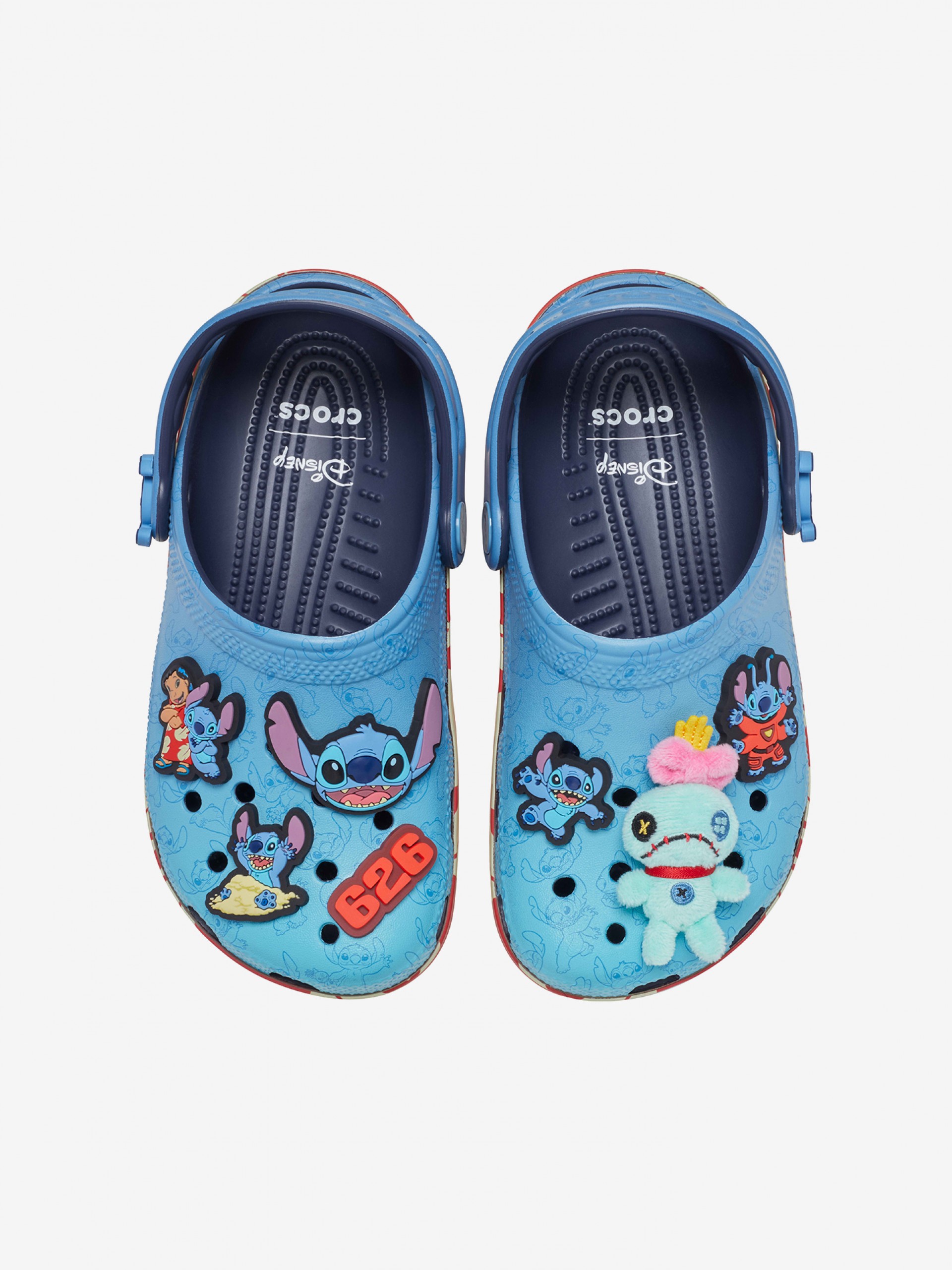 Sandálias Crocs Lilo & Stitch Classic Clog Kids Azuis