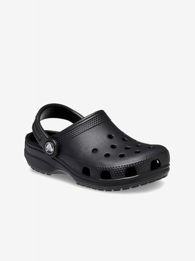 Crocs Classic Kids Black Sandals Crocs Classic Kids Black Sandals