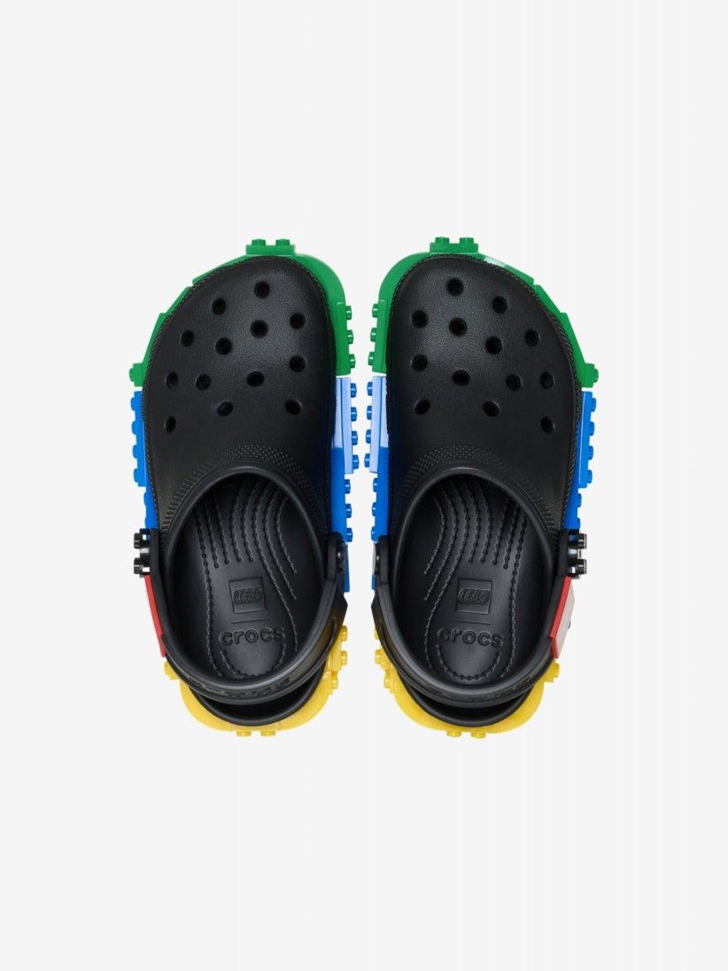 Sandalias Crocs LEGO Creativity Clog Kids Negras Sandalias Crocs LEGO Creativity Clog Kids Negras