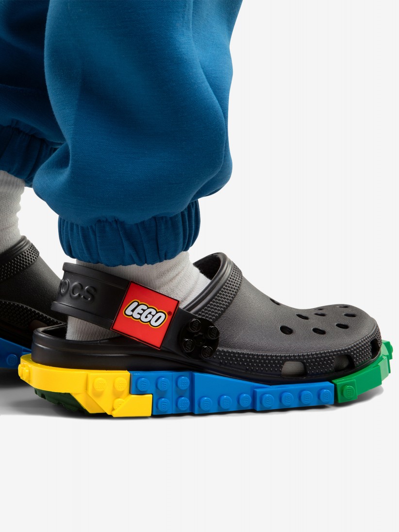 Sandalias Crocs LEGO Creativity Clog Kids Negras Sandalias Crocs LEGO Creativity Clog Kids Negras