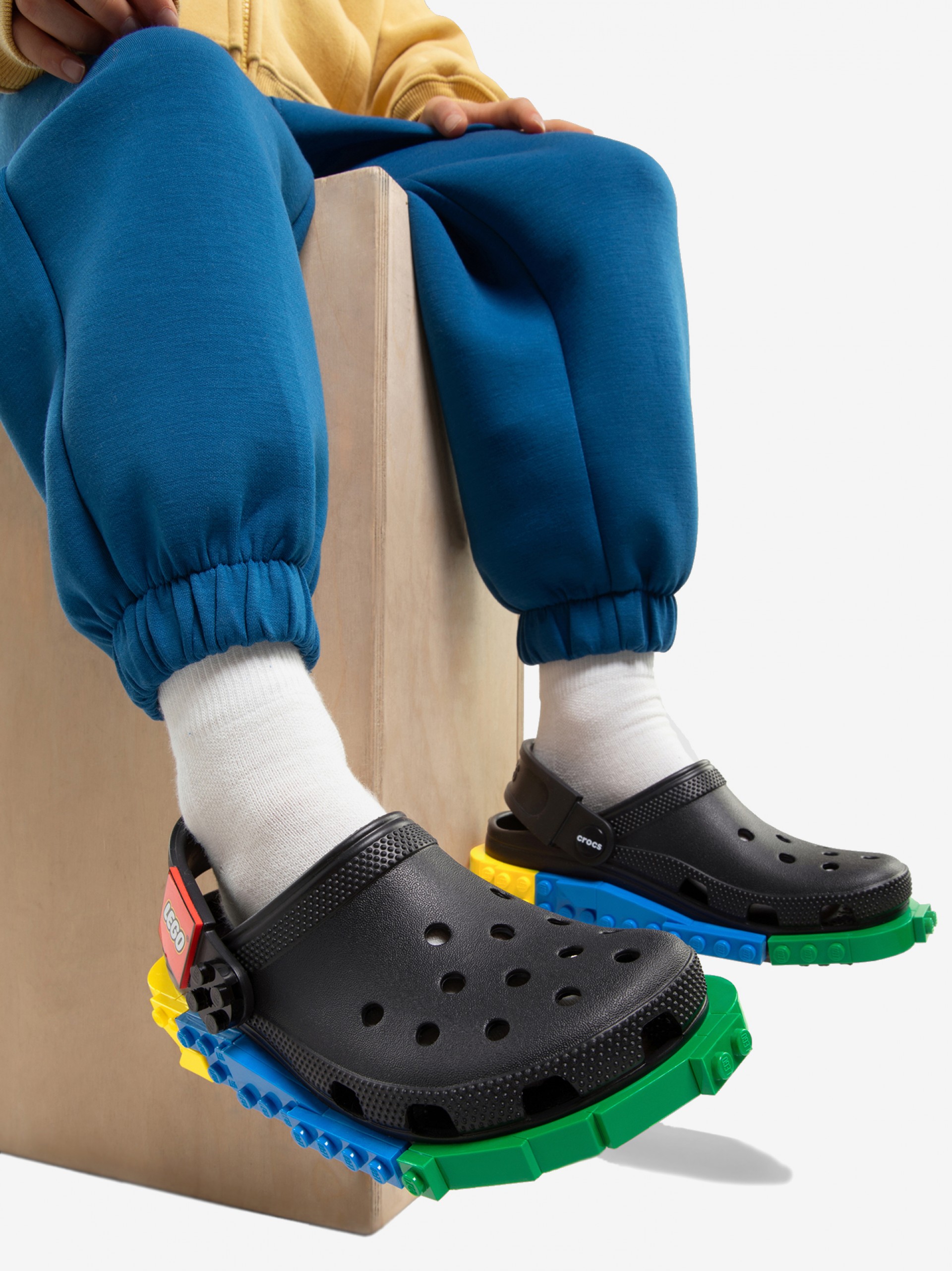 Sandalias Crocs LEGO Creativity Clog Kids Negras