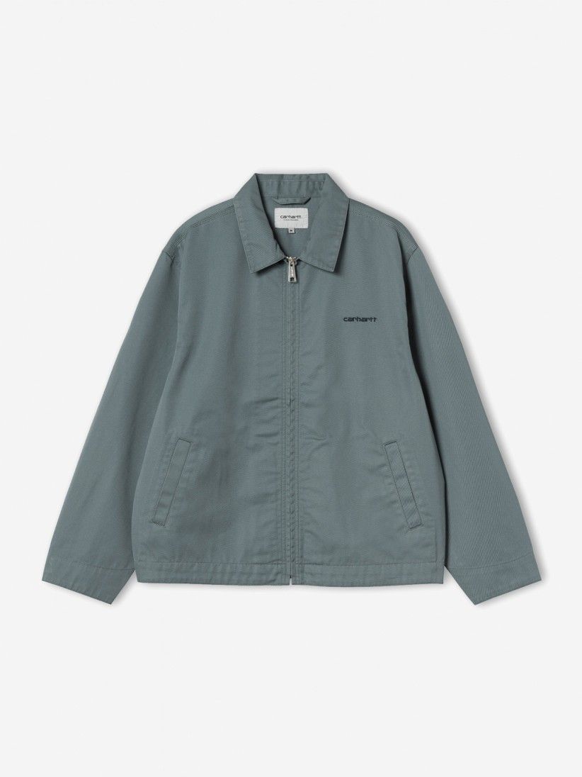 Casaco Carhartt WIP Module Script Azul Casaco Carhartt WIP Module Script Azul