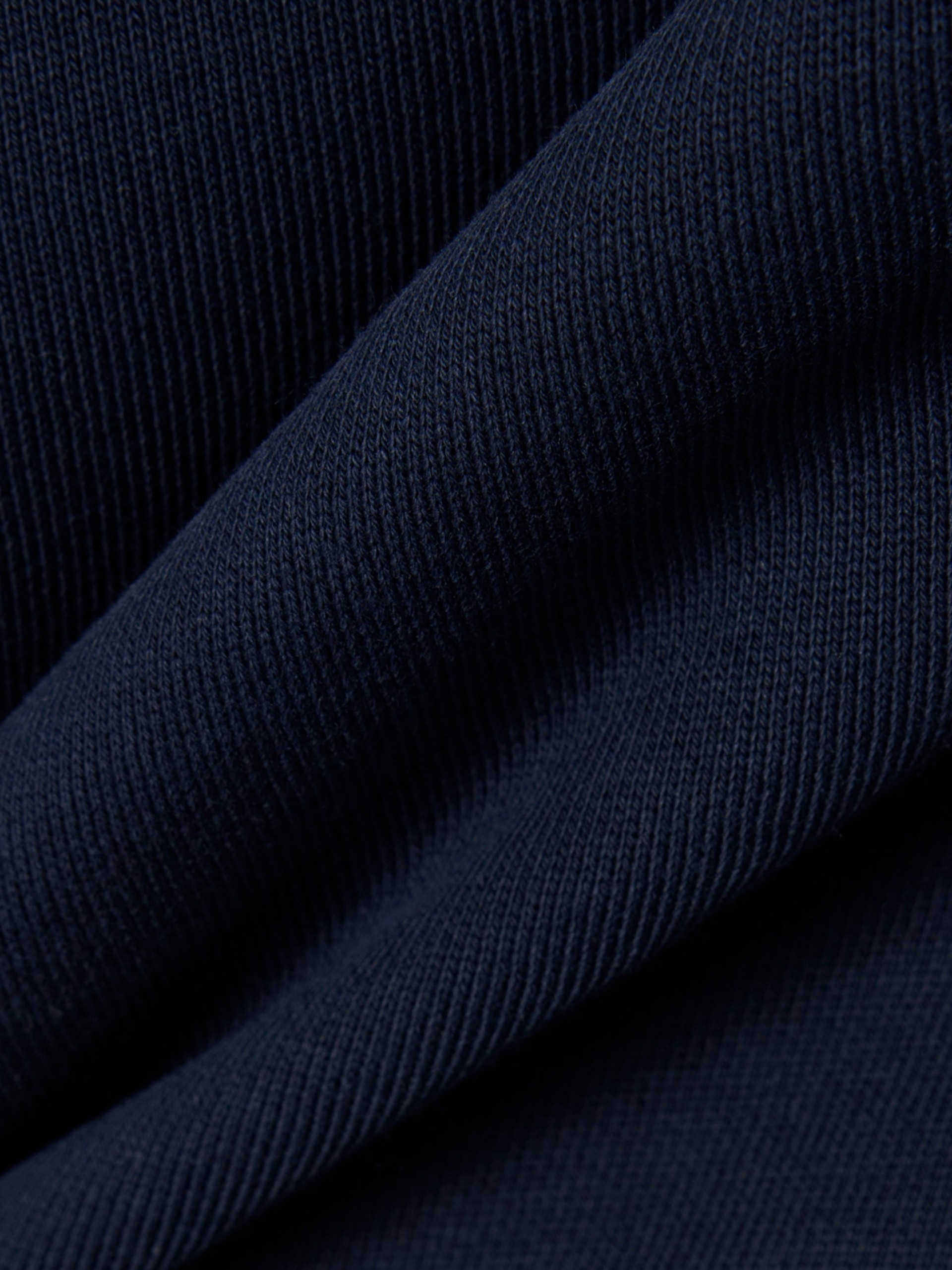 Lacoste Zipped Fleece Blue Hooded Jacket