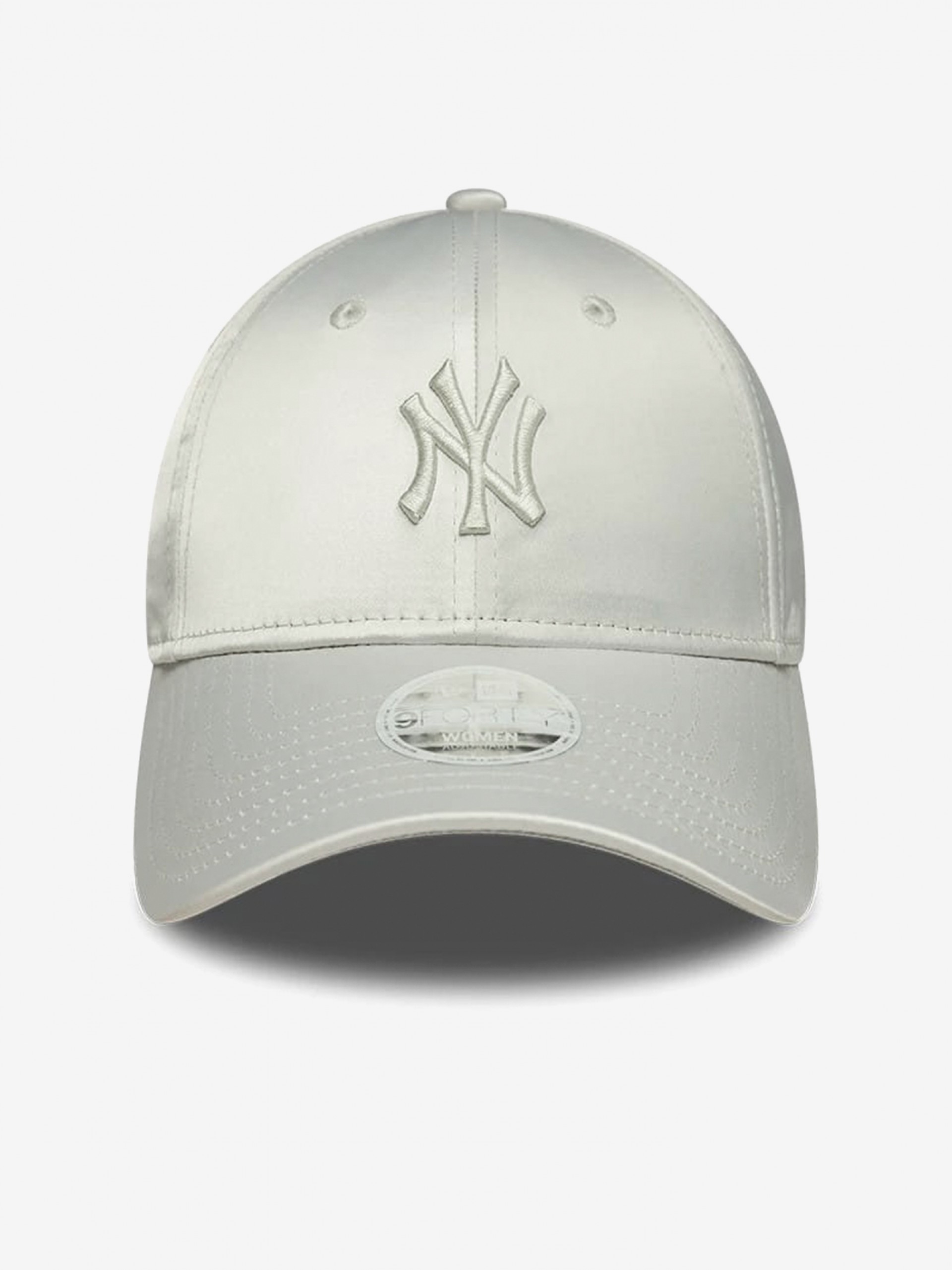 Boné New Era New York Yankees 9FORTY De Cetim Cinzento Para Mulher