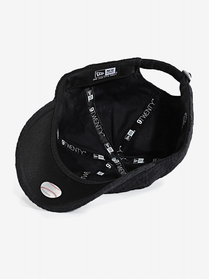 Boné New Era New York Yankees Broderie 9TWENTY Preto Para Mulher Boné New Era New York Yankees Broderie 9TWENTY Preto Para Mulher