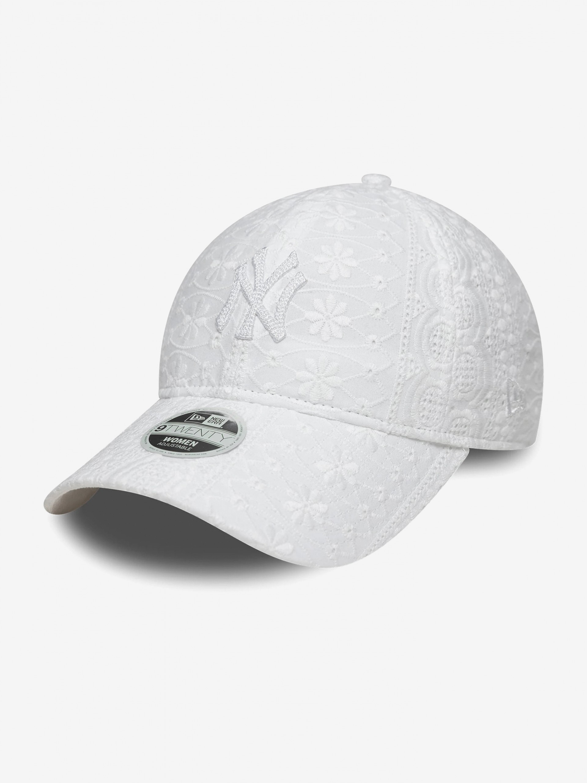 New Era New York Yankees Broderie 9TWENTY White Cap For Women