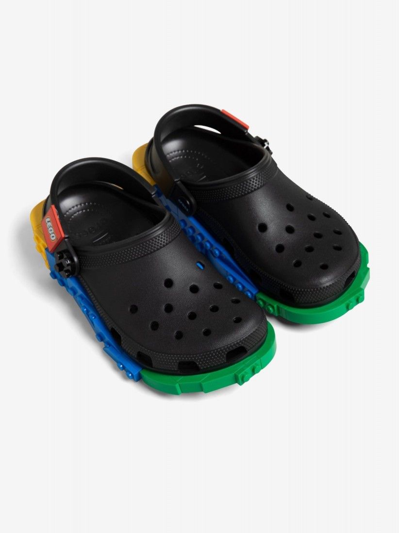 Sandálias Crocs LEGO Creativity Clog Pretas Sandálias Crocs LEGO Creativity Clog Pretas