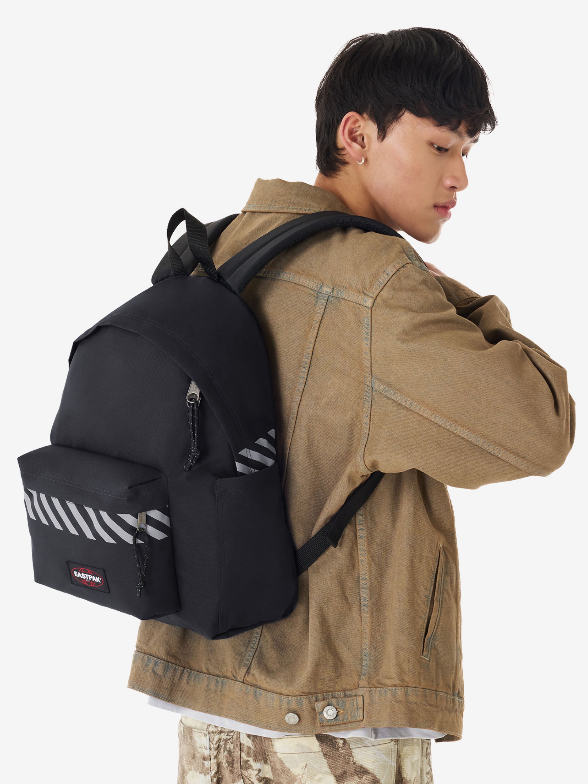Mochila Escolar Eastpak Day Pak'R Preta e Cinzenta