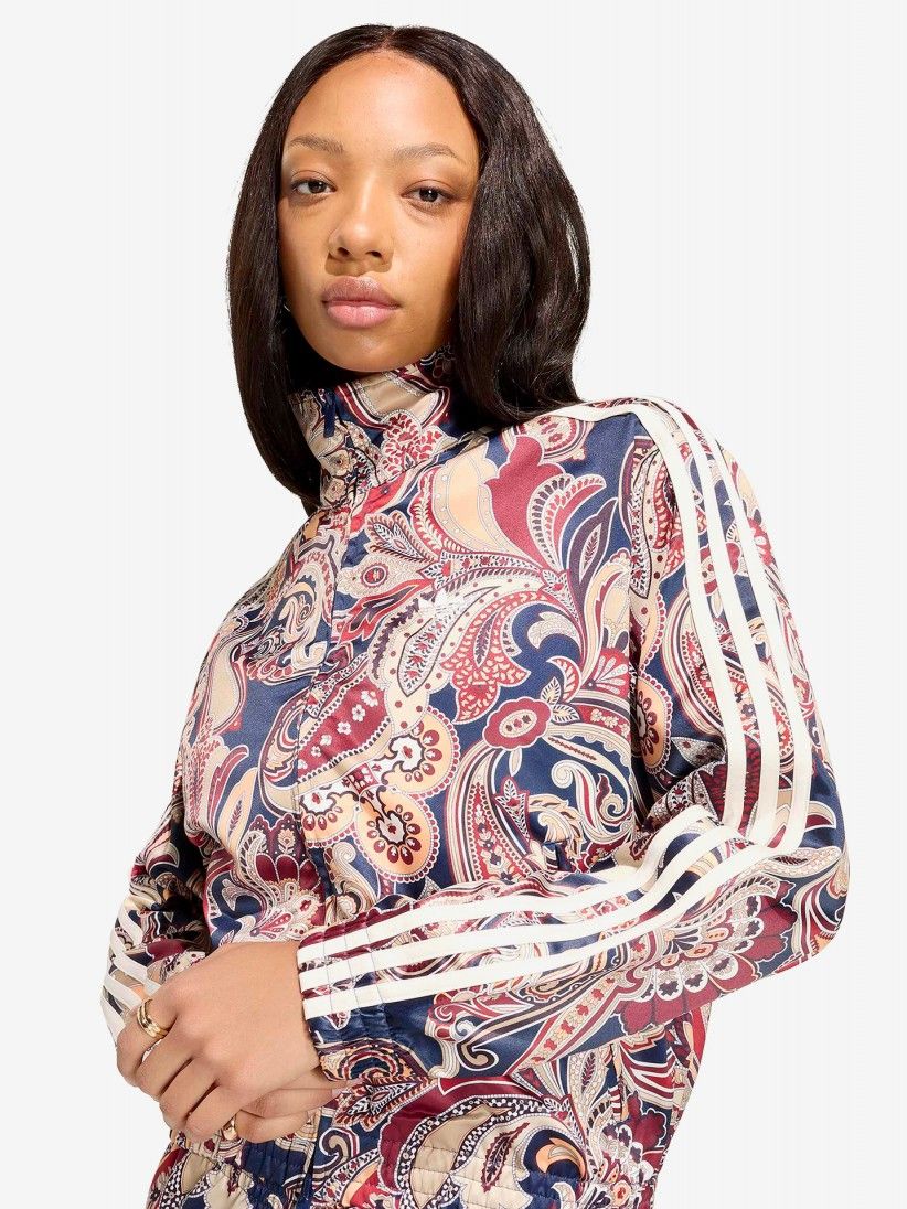 Adidas Liberty London Firebird Satin Printed W Jacket Adidas Liberty London Firebird Satin Printed W Jacket