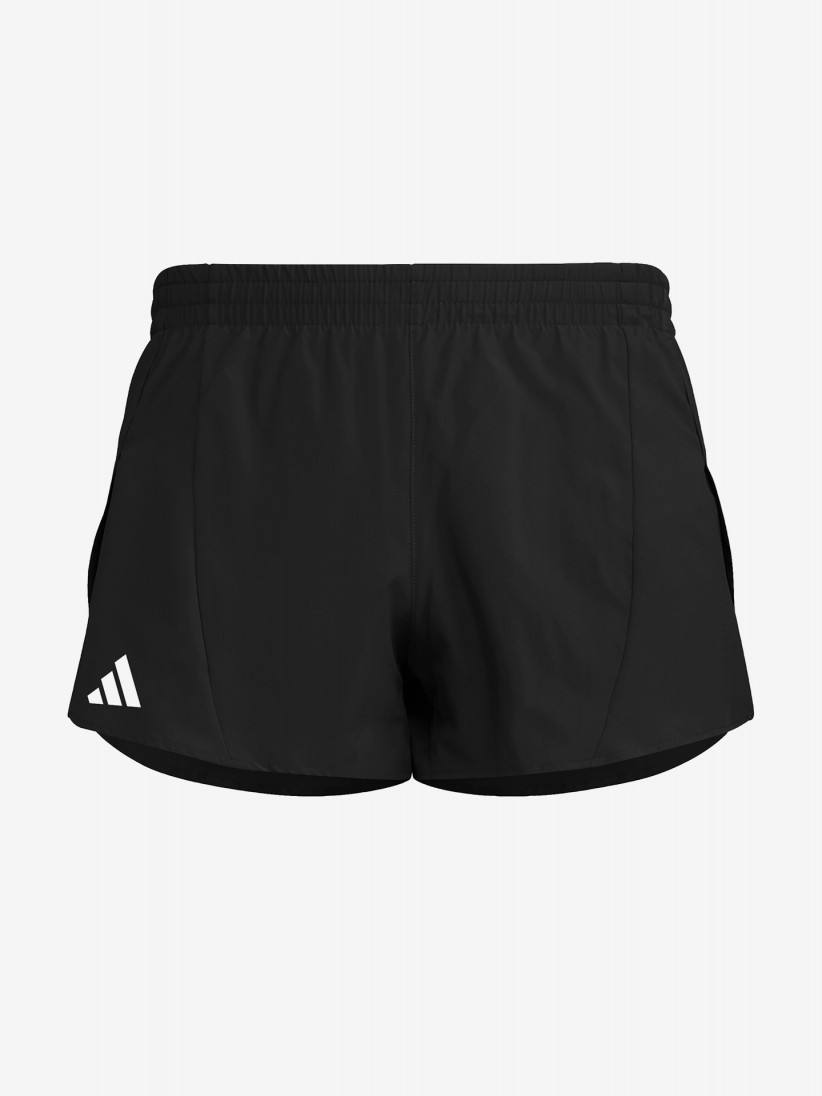 Calções de Running Adidas Adizero Essentials Split Pretos Calções de Running Adidas Adizero Essentials Split Pretos