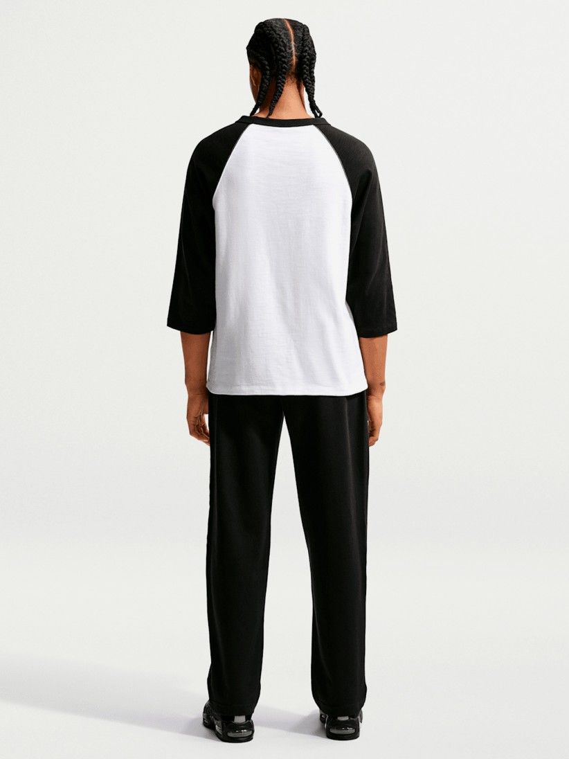 Nike Sportswear Club Knit Open-Hem Black Trousers For Men Nike Sportswear Club Knit Open-Hem Black Trousers For Men
