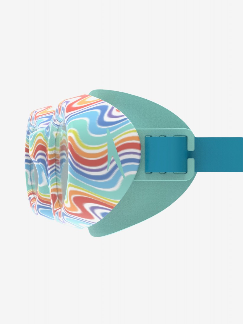 �culos de Nata��o Speedo Futura Hydrospex Kids Azuis Estampados