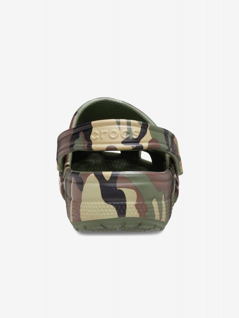 Crocs Classic Clog Camouflage Pattern Sandals Crocs Classic Clog Camouflage Pattern Sandals