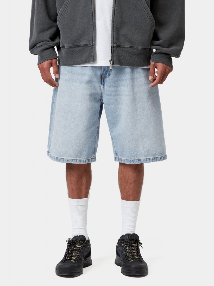 Carhartt WIP Landon Blue Denim Shorts Carhartt WIP Landon Blue Denim Shorts