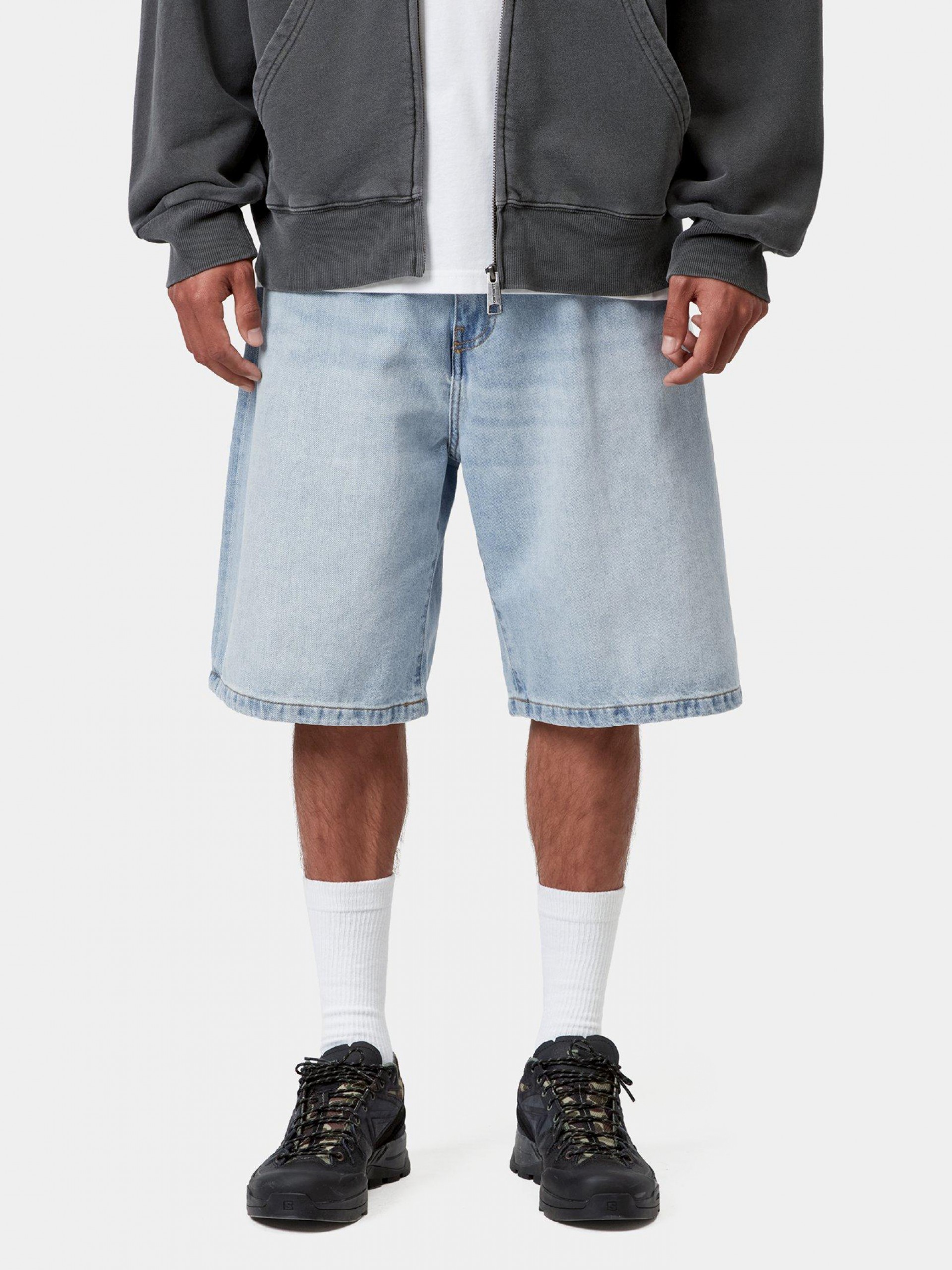 Carhartt WIP Landon Blue Denim Shorts