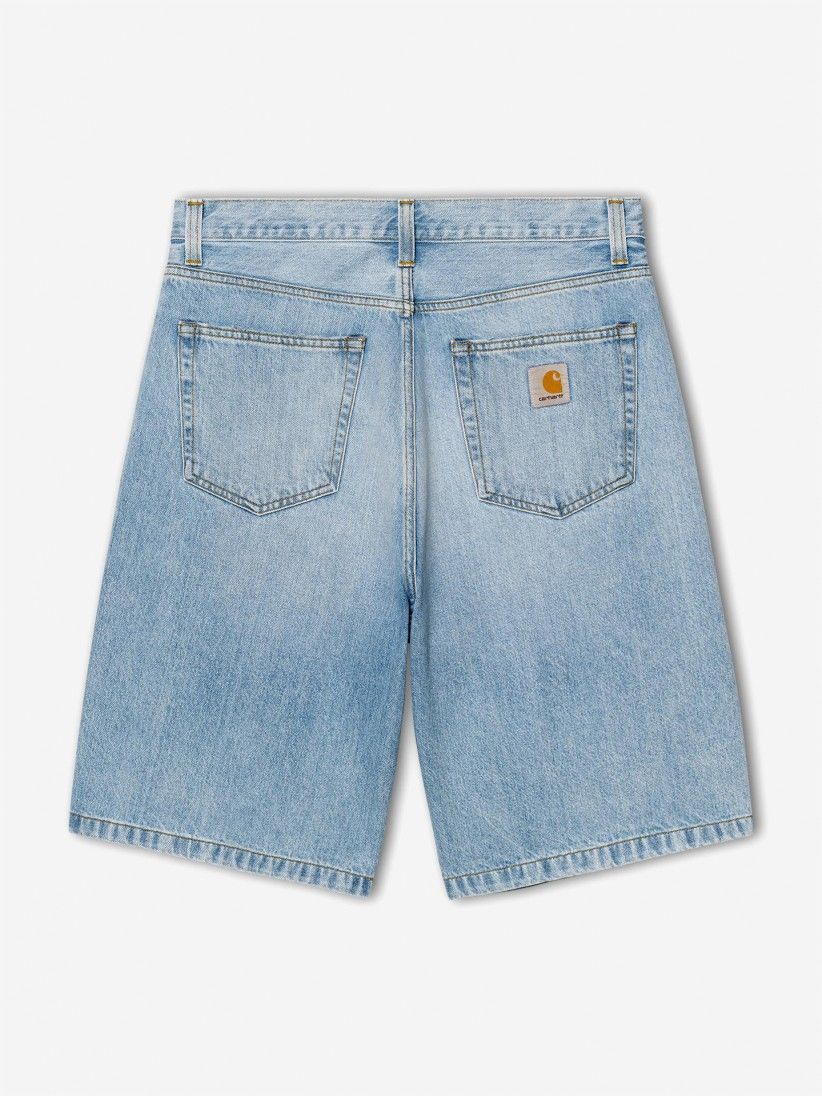 Carhartt WIP Landon Blue Denim Shorts Carhartt WIP Landon Blue Denim Shorts