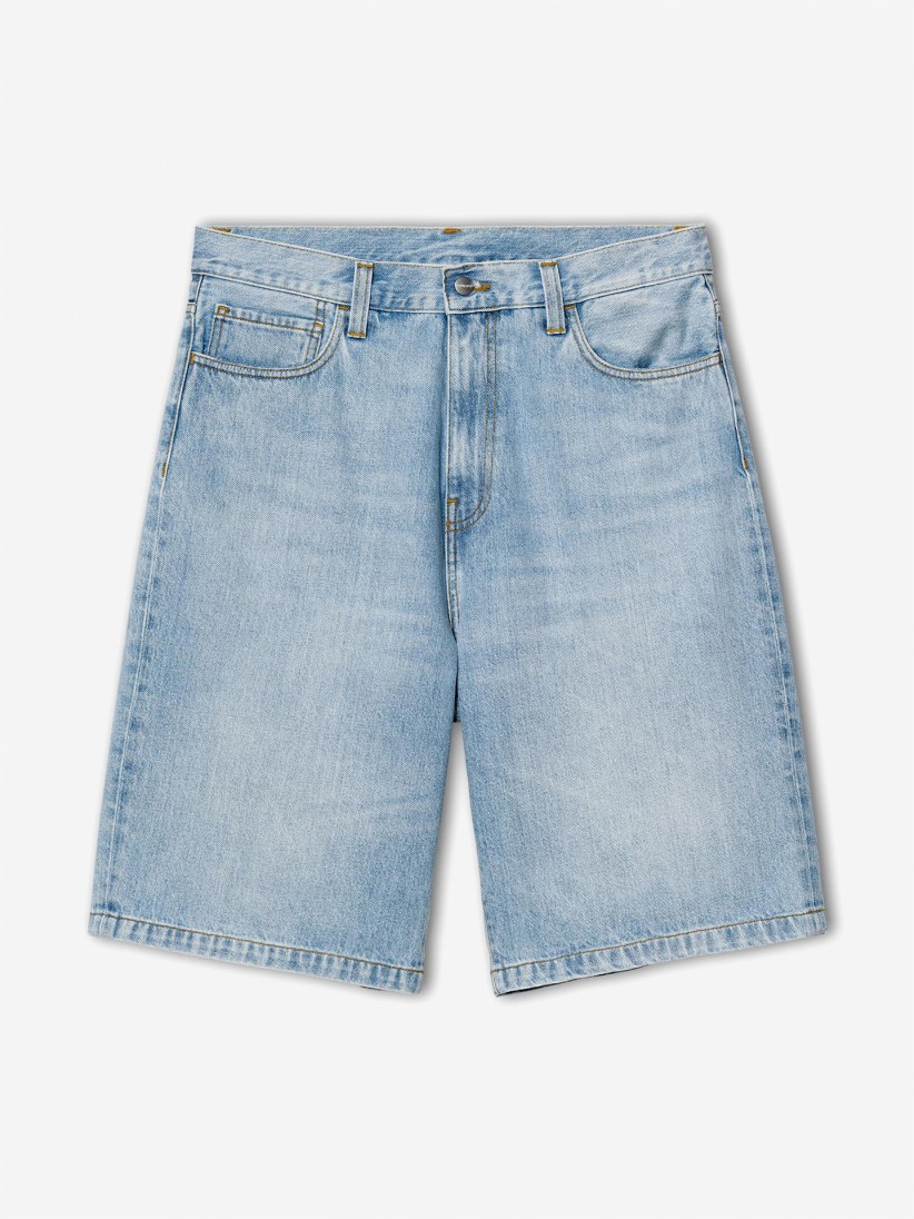 Carhartt WIP Landon Blue Denim Shorts Carhartt WIP Landon Blue Denim Shorts