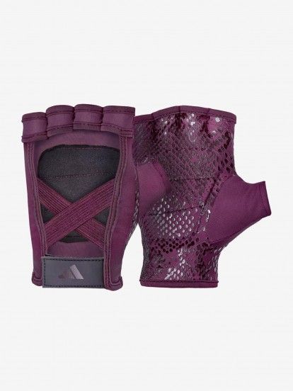 Adidas Essentials W Burgundy Training Gloves