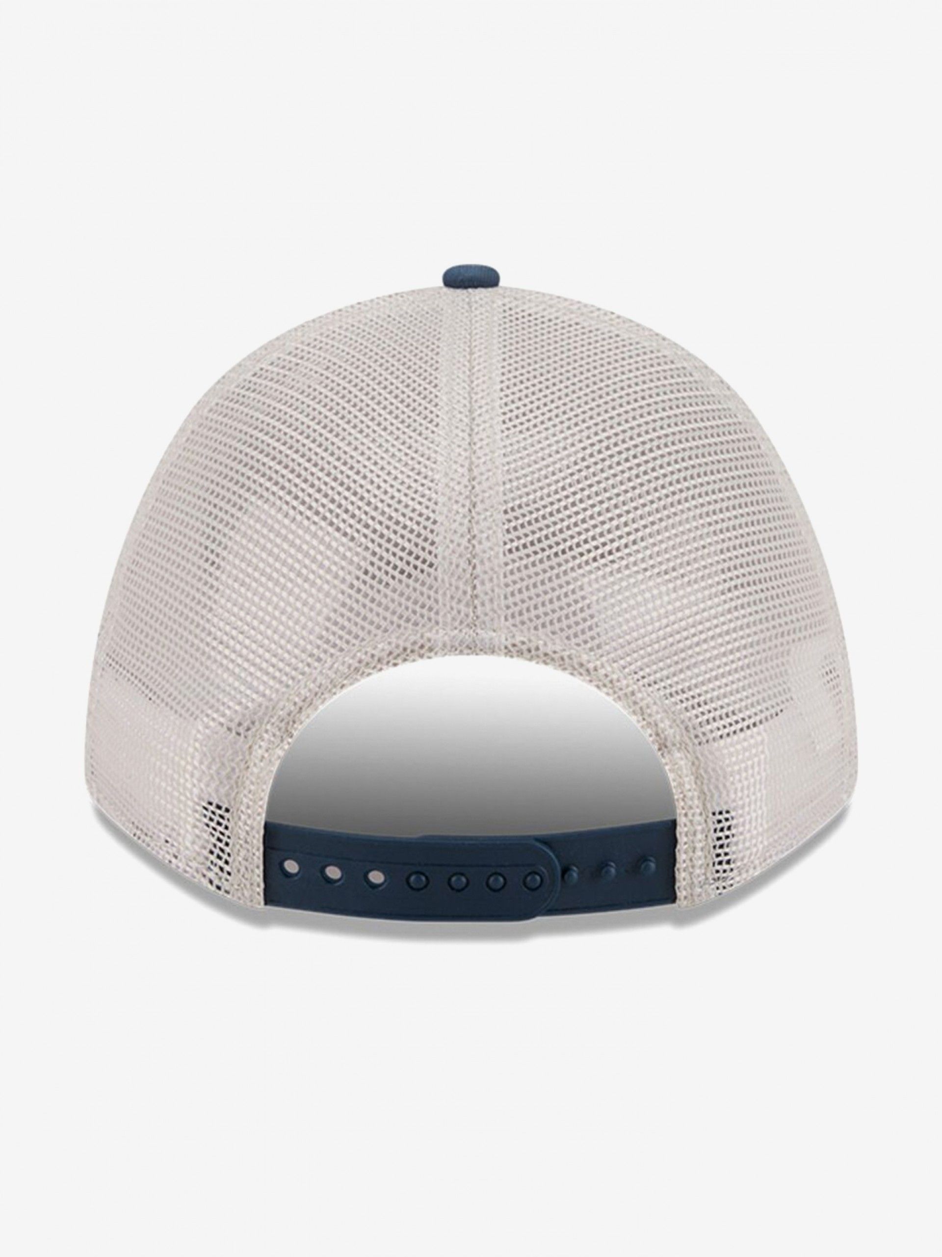 New Era New York Yankees 9FORTY M-Crown A-Frame Fray Beige and Blue Cap