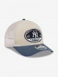 New Era New York Yankees 9FORTY M-Crown A-Frame Fray Beige and Blue Cap New Era New York Yankees 9FORTY M-Crown A-Frame Fray Beige and Blue Cap