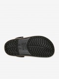 Sandálias Crocs Crocband Gum Clog Pretas e Castanhas Sandálias Crocs Crocband Gum Clog Pretas e Castanhas