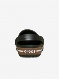 Sandálias Crocs Crocband Gum Clog Pretas e Castanhas Sandálias Crocs Crocband Gum Clog Pretas e Castanhas