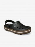 Sandálias Crocs Crocband Gum Clog Pretas e Castanhas Sandálias Crocs Crocband Gum Clog Pretas e Castanhas