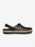 Sandálias Crocs Crocband Gum Clog Pretas e Castanhas Sandálias Crocs Crocband Gum Clog Pretas e Castanhas
