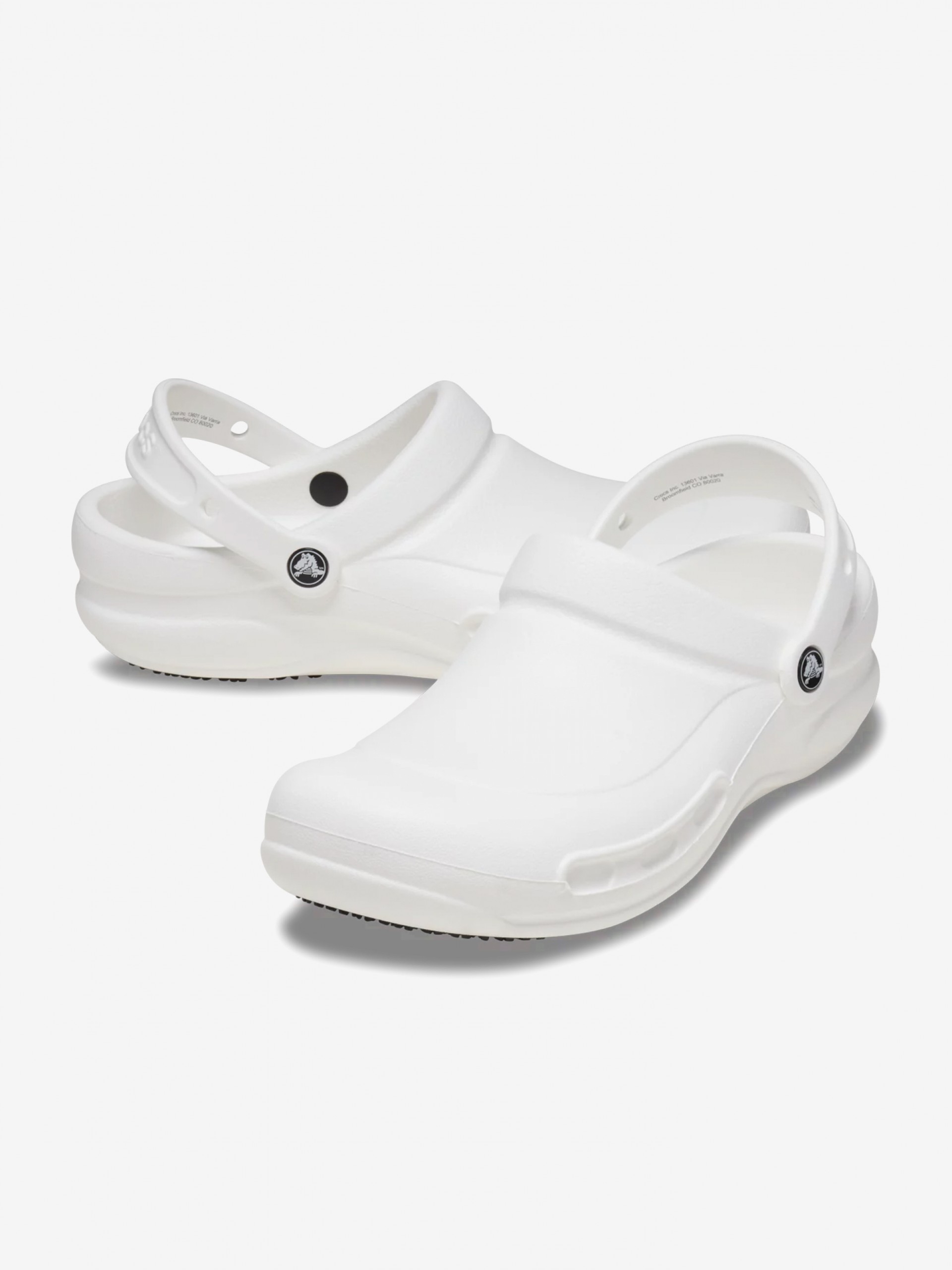 Sandálias Crocs Bistro Work Clog Brancas