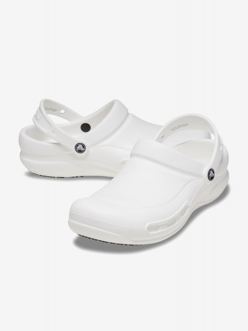 Sandalias Crocs Bistro Work Clog Blancas