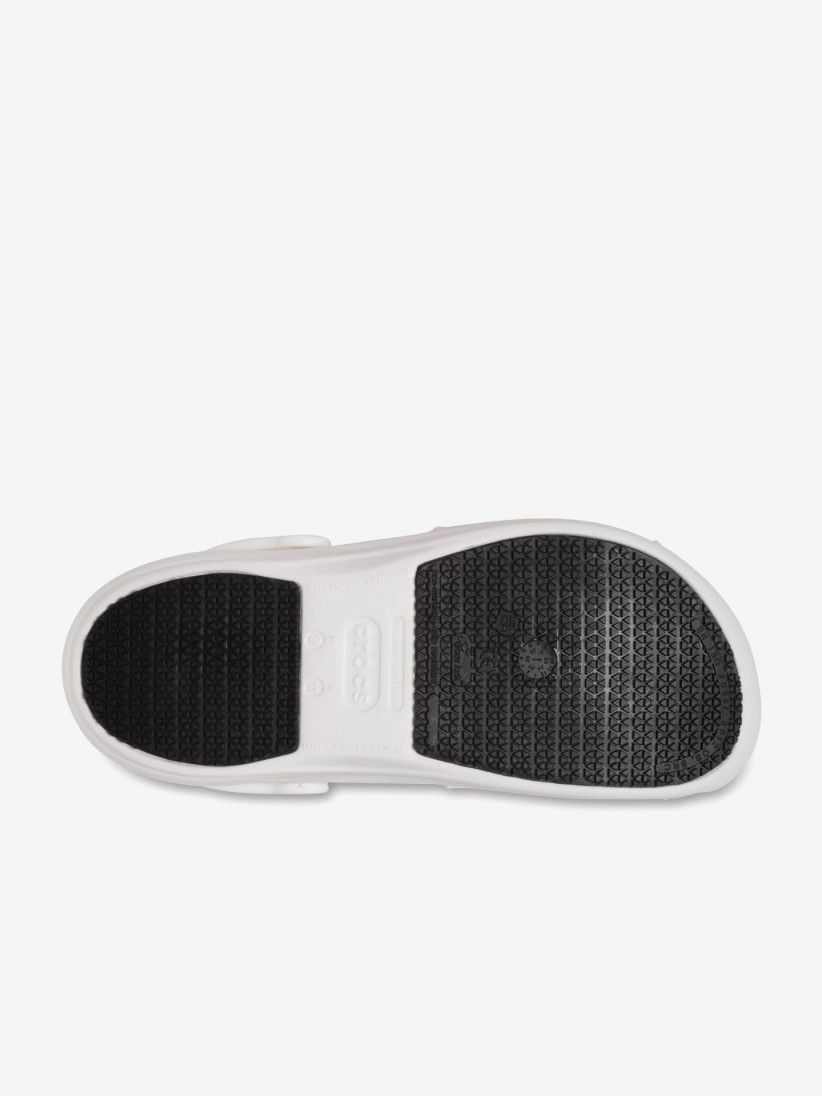 Sandalias Crocs Bistro Work Clog Blancas