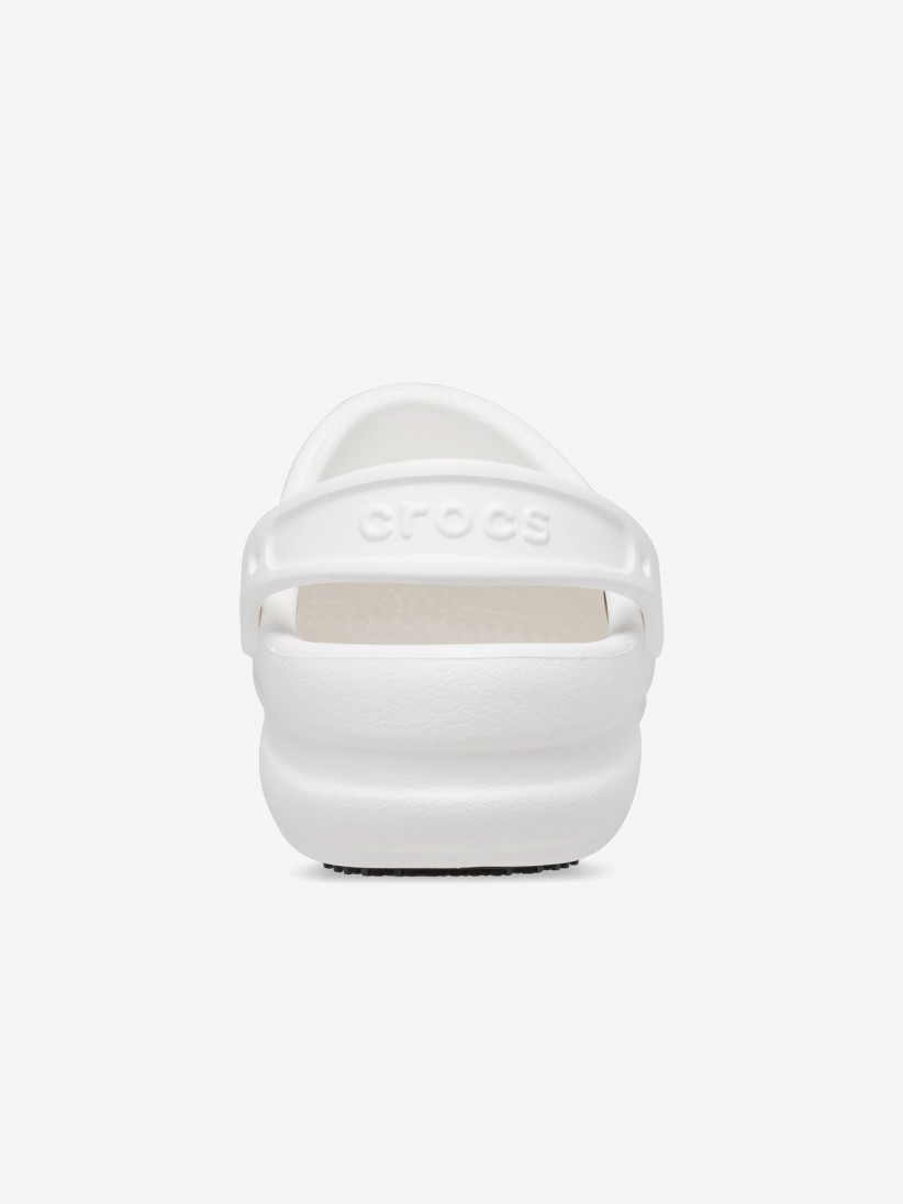 Sandalias Crocs Bistro Work Clog Blancas
