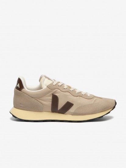 VEJA Rio Branco II Lite Nolyn Beige and Brown Sneakers