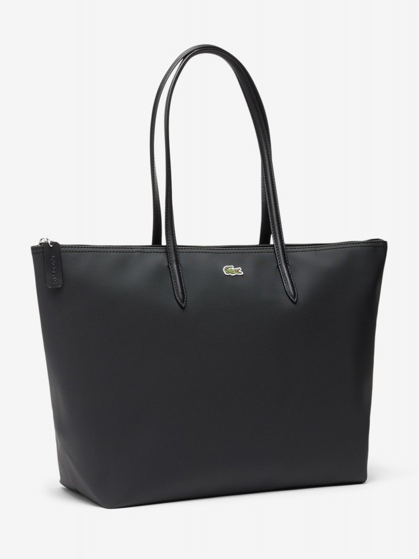 Bolso Tote Lacoste L.12.12 Concept Negro