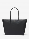 Bolso Tote Lacoste L.12.12 Concept Negro