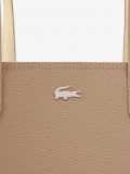 Lacoste Anna Zipped Beige Tote