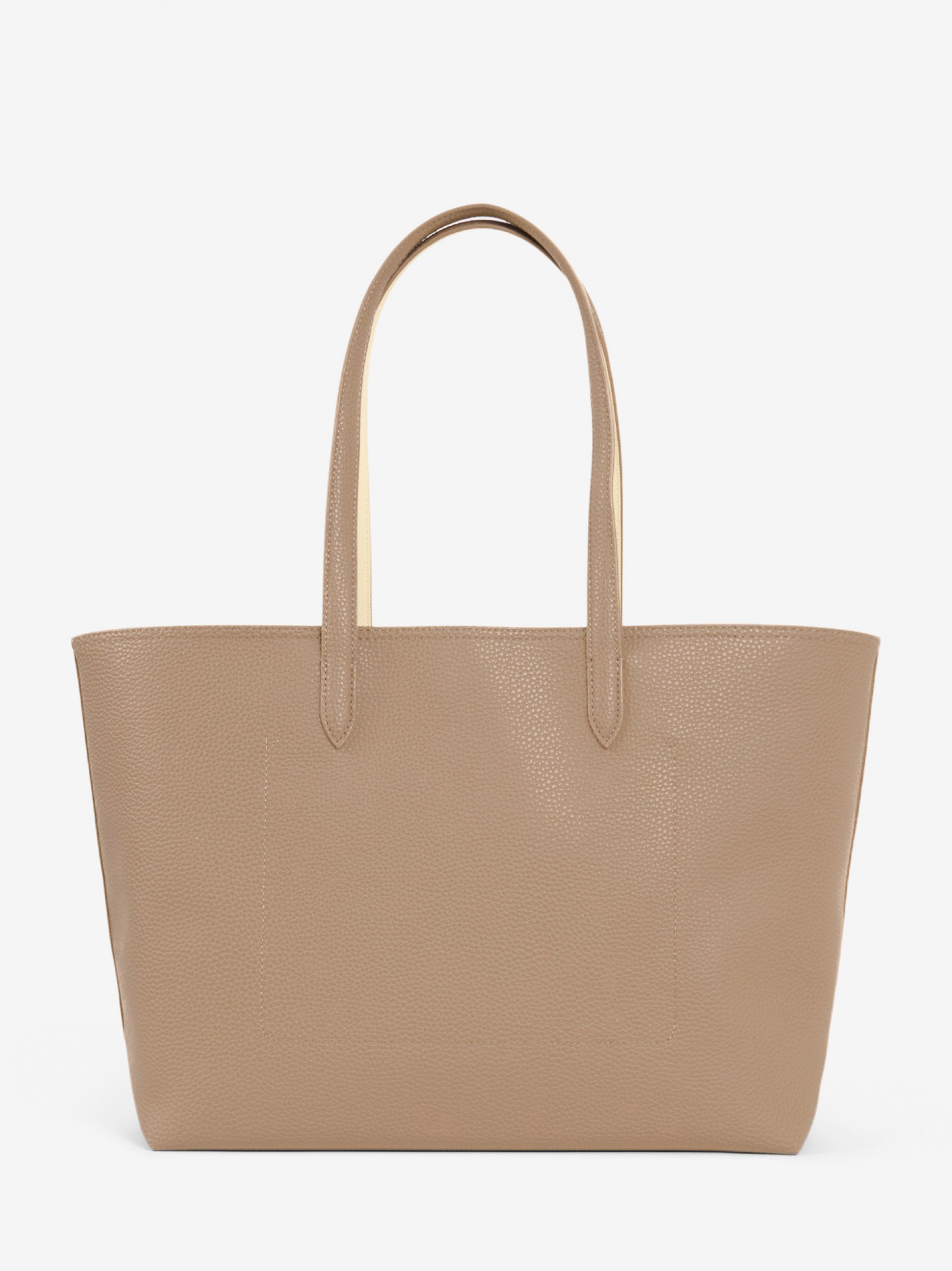 Lacoste Anna Zipped Beige Tote